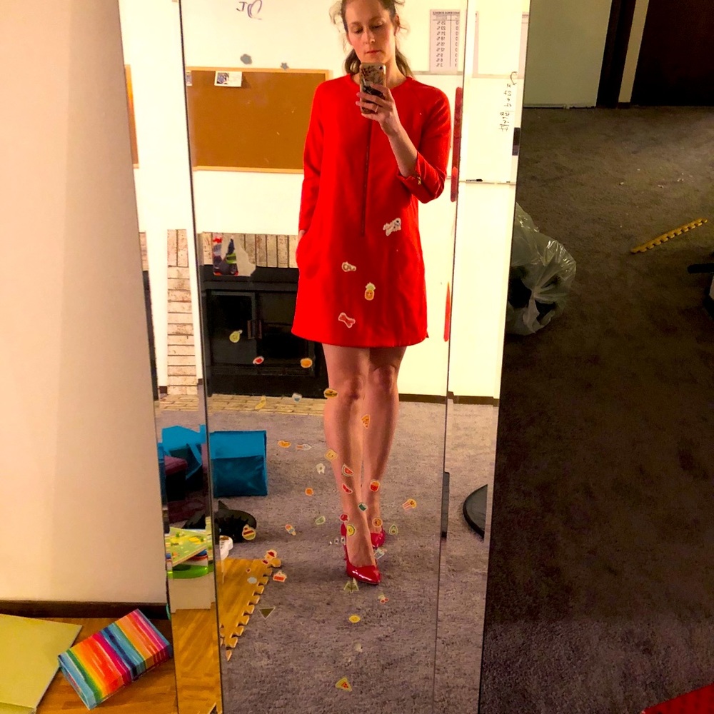 Pink/light red dress